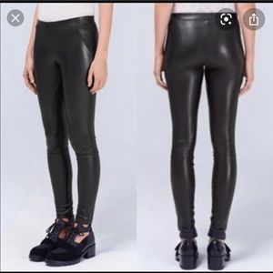 Arizitia Wilfred Rebelle faux leather leggings